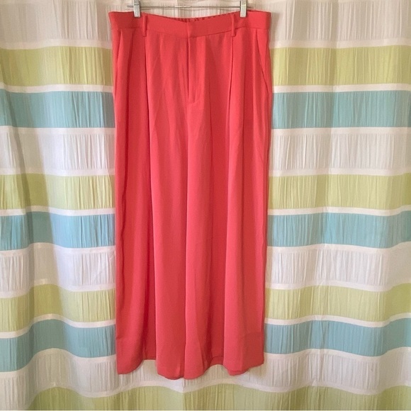 NWT Pink Wide Leg Boho Chic Pants Tronjori from Amazon Sz XXL - Picture 2 of 6